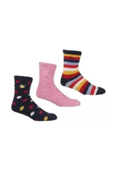 'Cosy' Lounge 3 Pair Socks