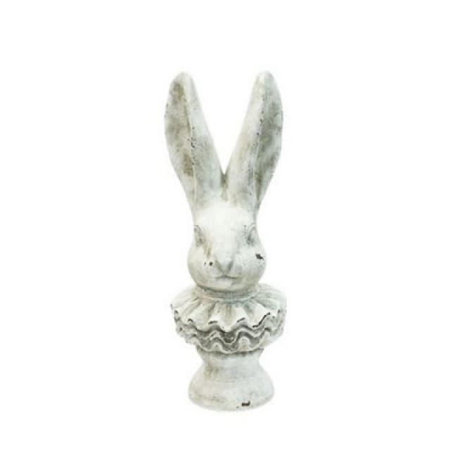 Minster Rabbit Ornament - L14 X W14 X H37cm - Cement