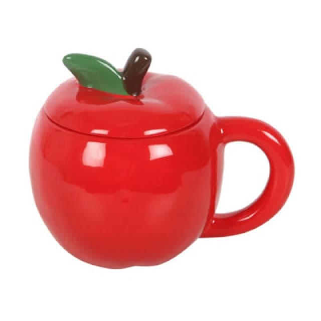 Something Different Something Different Apple Mug in Red Red One Size Unisex 5063750807010