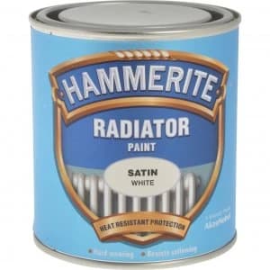 Hammerite Radiator Enamel Paint Satin White 500ml