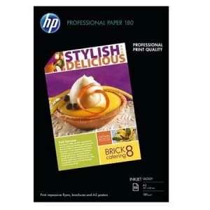 HP C6821A Professional Glossy Inkjet Paper A3 180gsm 50 sheets