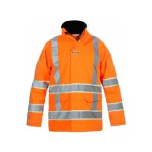 Hydrowear - italie hi vis gid parka orange large - Orange - Orange