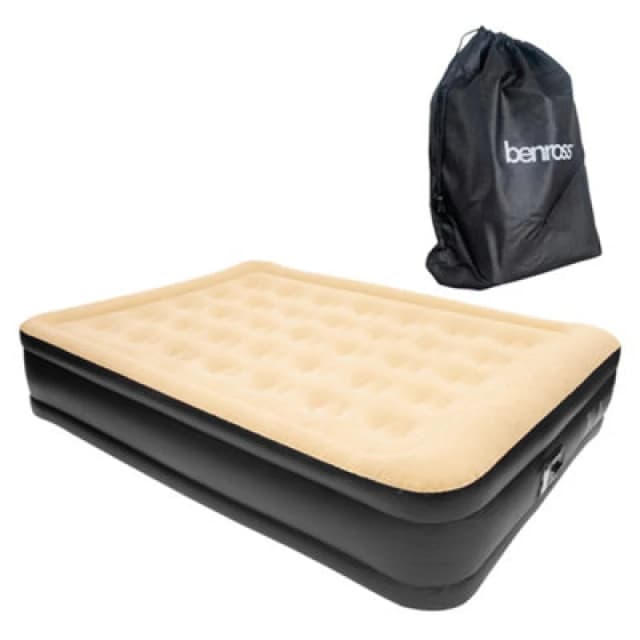 Avenli High Raised Queen Airbed + Built-in Pump