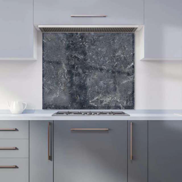Warren Reed - Designer Luxury Slate Grey Quartz Effect Kitchen Splashback Size: 600mm x 750mm Grey Unisex 600mm x 750mm