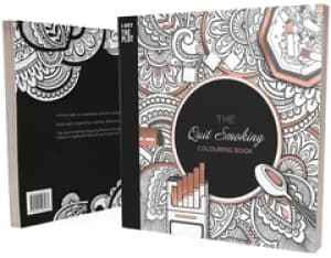 quit smoking colouring book
