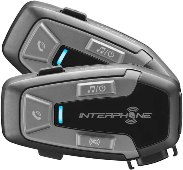 Interphone U-COM 6R Communication System Double Set, black