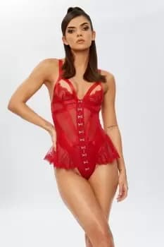 Extrovert Crotchless Teddy