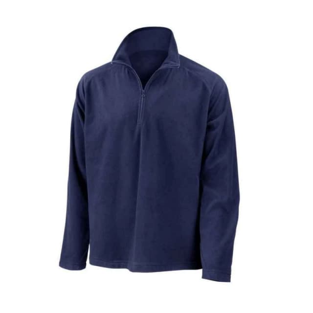 Result Core Mens Fleece Top in Navy Size: Small Navy Male S