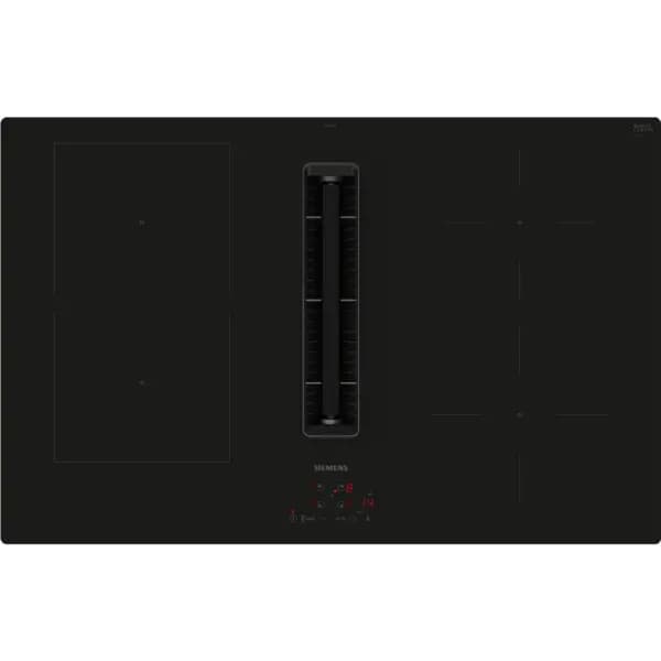 Siemens ED811BS16E iQ300 80cm 4 Zone Venting Induction Hob ED811BS16E Black