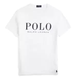 Polo Ralph Lauren Polo Ralph Lauren Logo Print T-Shirt Mens - White