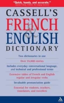 French-English Dictionary Paperback