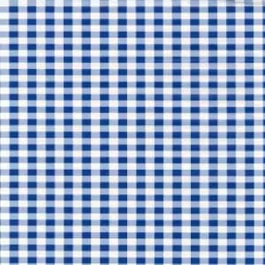 Fablon Sticky Back Plastic - Blue Gingham - 450mm x 2m