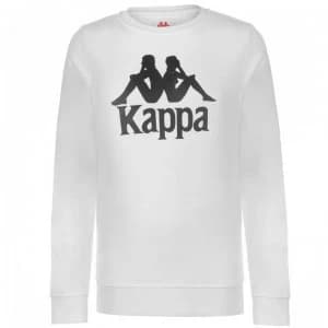 Kappa Authentic Zemin Sweatshirt Mens - White/Black