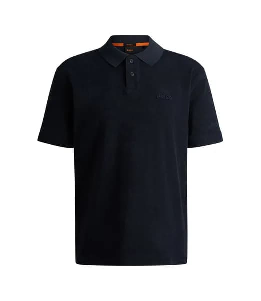 Boss Pe_Towel 10258111 01 Short Sleeve Polos M Blue 54602618390