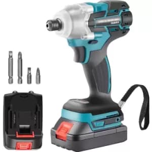 VEVOR Cordless Drill Driver, 20V Max Cordless Drill Combo Kit, 1/4" Hex Impact Drill, 0-2900 RPM Variable Speed Electric Impact Driver, 1239 in-lbs