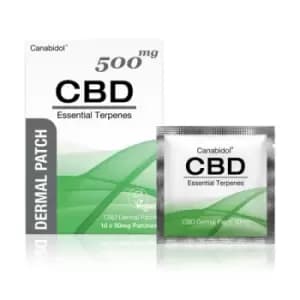Canabidol Canabidol Cannabis CBD Dermal Patches 500mg (10 x 50mg)