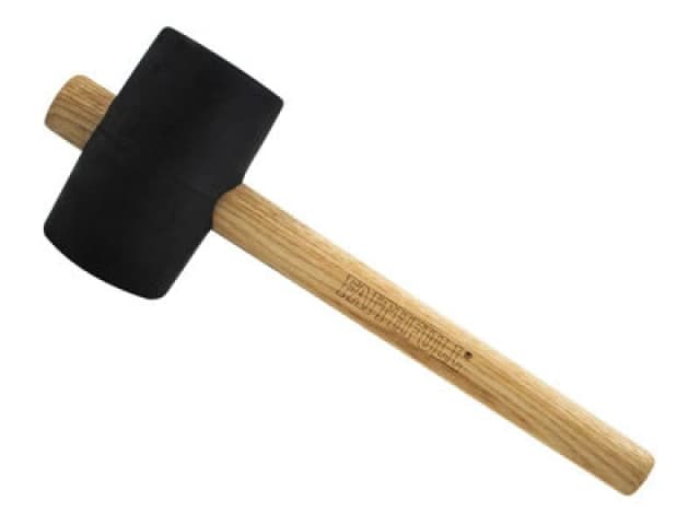 Faithfull Fsc Black Rubber Mallet 24Oz Fairmb24Fsc