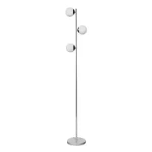 Beauworth 3 Way Grey Floor Lamp