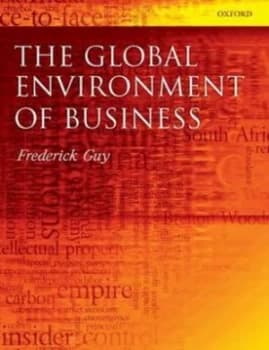 The Global Environment of Business by Frederick Guy Book