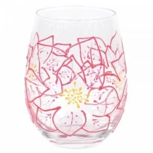 Poinsettias Tumbler Glass