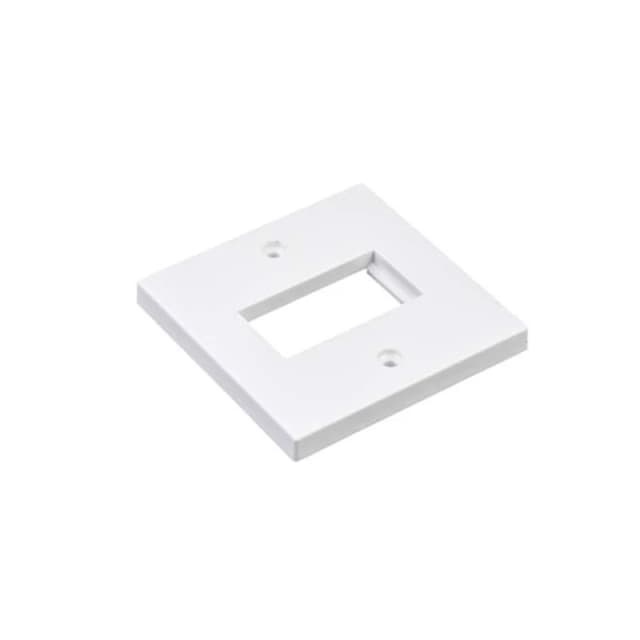 FDL 86 x 86mm MODULAR FACEPLATE - 1 GANG / 1 MODULE 25 x 50mm