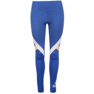 Reebok Logo Tights Ladies - Crush Cobalt