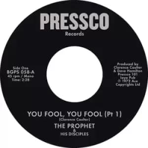 You Fool You Fool by The Prophet & His Disciples Vinyl Album