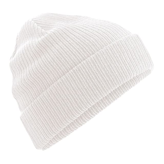 Beechfield Beechfield Men Cotton Beanie in Light Sand Light Sand One Size Male 5059269517328