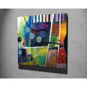 KC293 Multicolor Decorative Canvas Painting