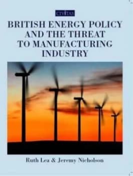 British Energy Policy and the Threat to Manufacturing Industry by Ruth Lea and Jeremy Nicholson and Institute for the Study of Civil Society Paperback