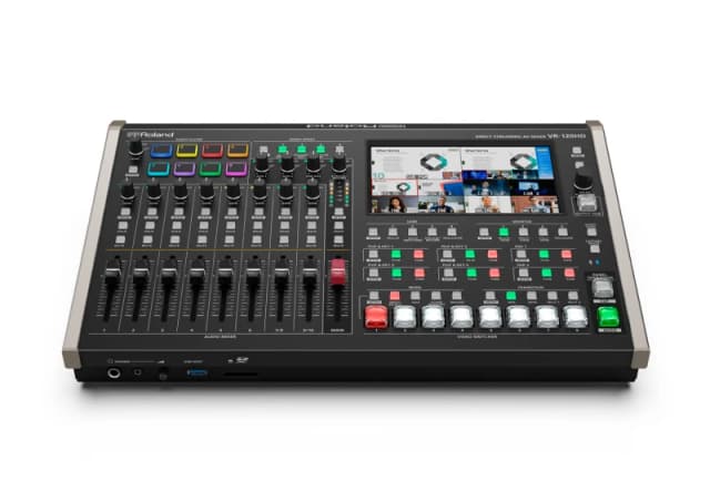 Roland VR-120HD audio mixer 42 channels Black