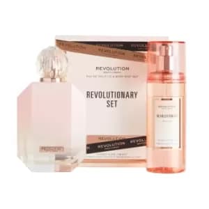 Makeup Revolution Eau de Toilette and Deodorant Body Mist Set