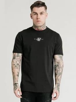 Sik Silk Short Sleeve Square Hem Tee