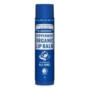 Dr. Bronner's Peppermint ekologiskas lupu balzamas 4g