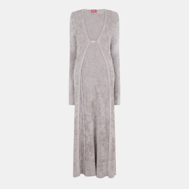 Diesel Womens Carol Lined Hoodie Pelican female 6