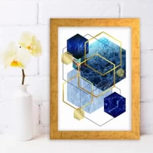 AC993860702 Multicolor Decorative Framed MDF Painting