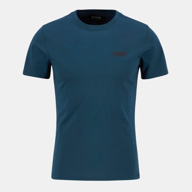 Barbour International Mens Small Logo T-Shirt Shaded Emerald male S