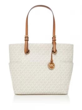 Michael Kors Jet set item signature tote bag Neutral