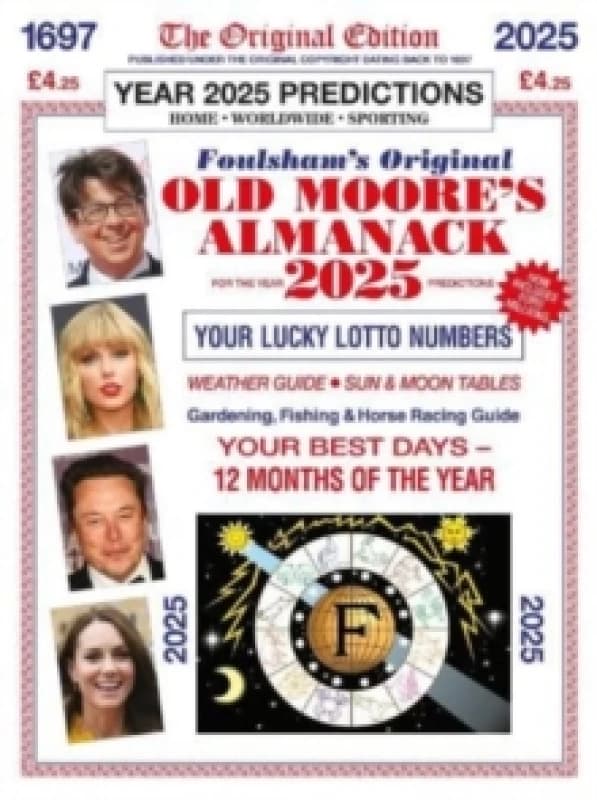 Old Moore's Almanac 2025. Paperback. By Francis Moore Books