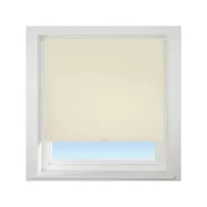 Swish Cordless Blackout Roller Blind, Buttermilk, W120 Cm x D170 Cm