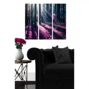 MDF36297481 Multicolor Decorative MDF Painting (3 Pieces)