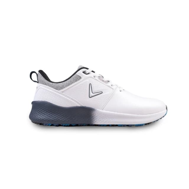 Callaway Mens Peak Spikeless Golf Shoes White/Blue male 7 (41)