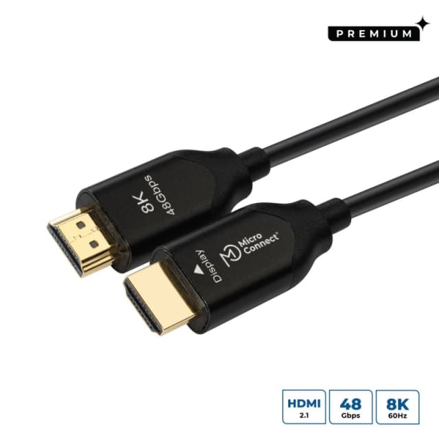Microconnect HDM191925V2.1OP HDMI cable 25 m HDMI Type A (Standard) Bl