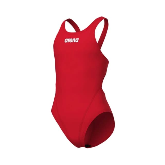 Arena Solid Swim Tech Swimsuit Juniors One Piece Swimsuits 26(11-12Y) Red 29265108215