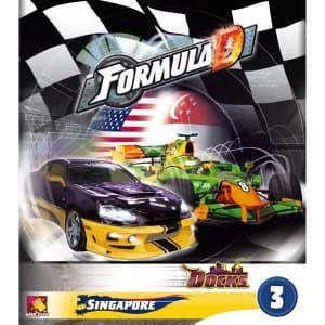 Formula D Expansion 3 Singapore and the Docks Board Game