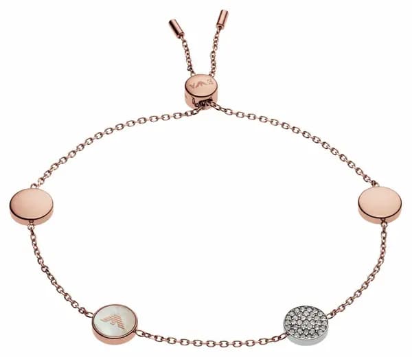 Emporio Armani EGS2308221 Rose Gold-Tone Stainless Steel Jewellery