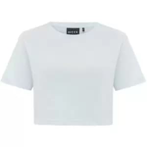 Nicce Fruta Crop T Shirt - Blue