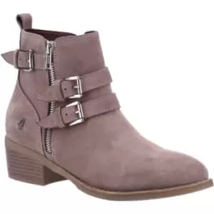 Hush Puppies Womens Jenna Suede Zip Up Ankle Boots UK Size 5 (EU 38)
