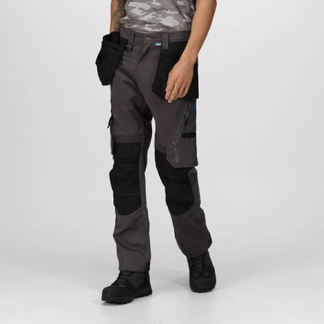 Regatta Mens Execute Holster Work Trousers Iron male 32 R
