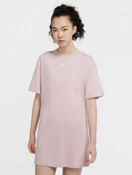 Nike Nsw Essential T-Shirt Dress - Pink